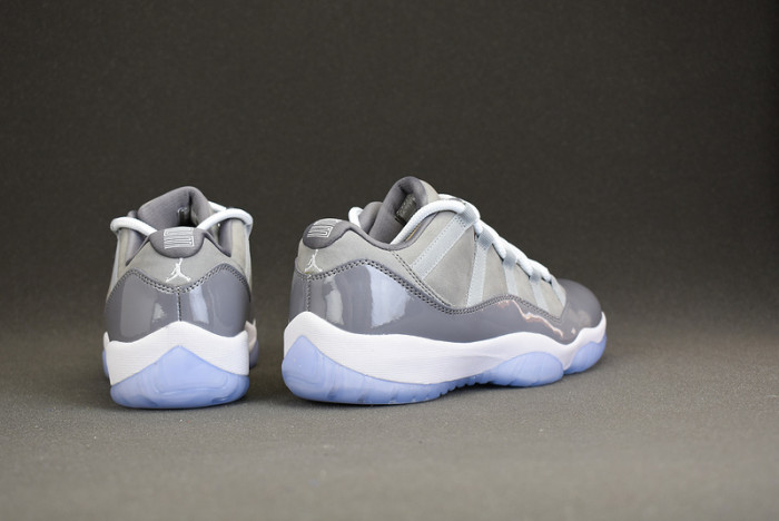 air jordan 11 low cool grey 528895-003
