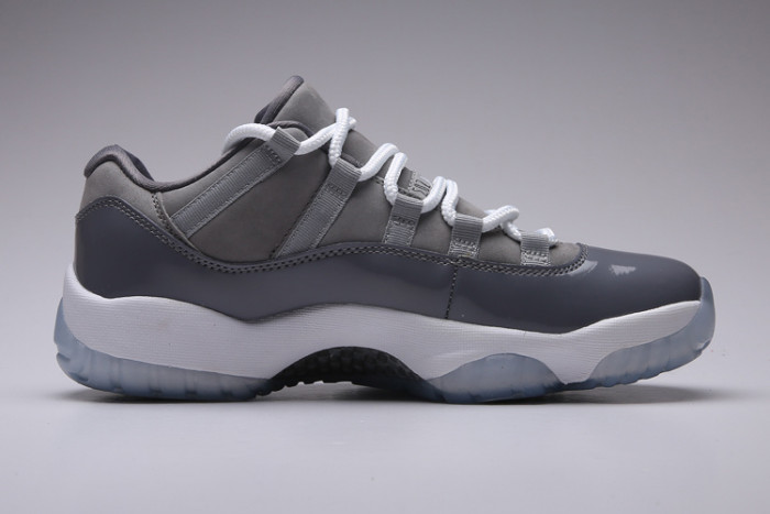 air jordan 11 low cool grey 528895-003