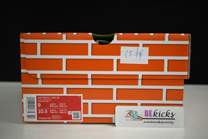 nike air force 1 mid “black” do6290-001