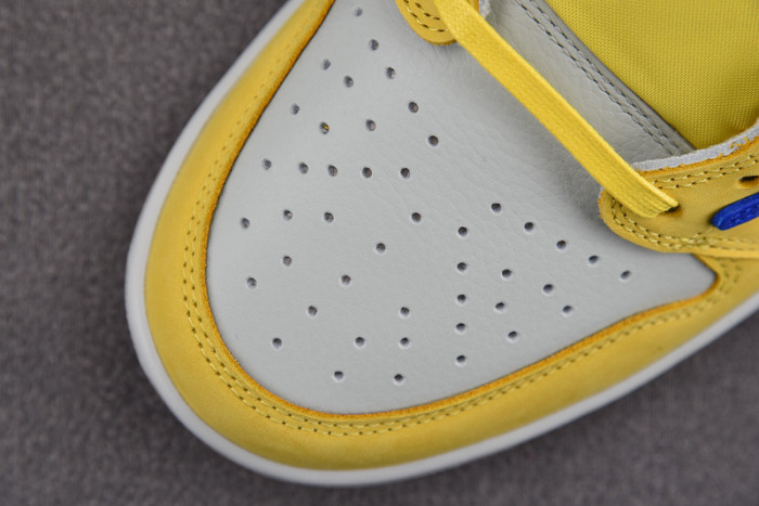 travis scott x air jordan 1 low og “canary” dz4137-700