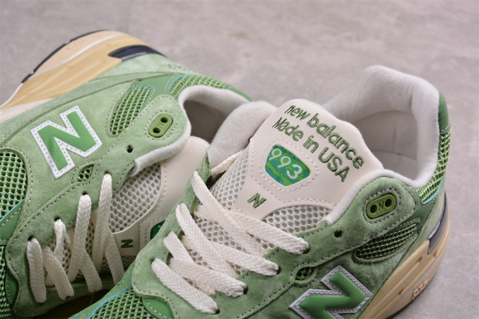 new balance 993 miusa teddy santis chive u993gw