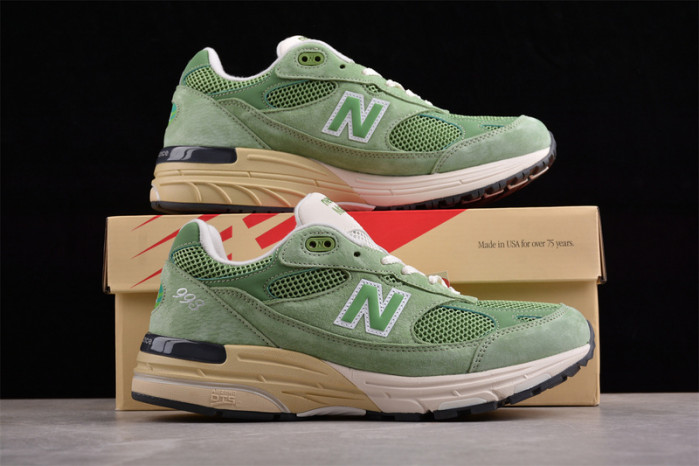 new balance 993 miusa teddy santis chive u993gw