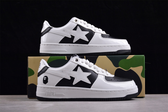 A Bathing Ape Bape Sta Patent Leather 1K30191328