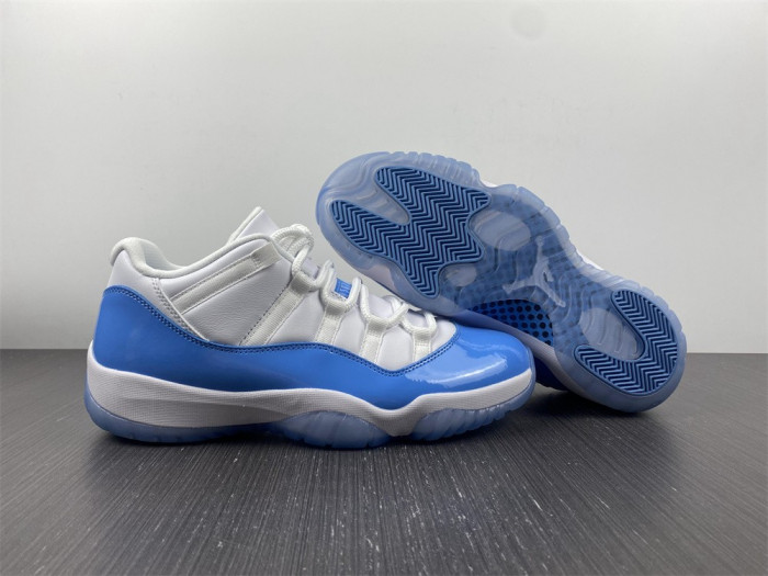 air jordan 11 retro low university blue 528895-106