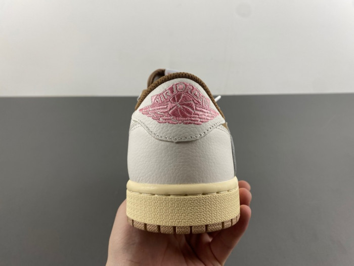 travis scott x air jordan 1 low og “sail/shy pink” dm7866-106