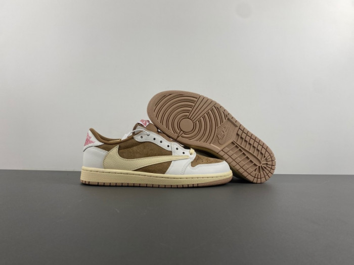 travis scott x air jordan 1 low og “sail/shy pink” dm7866-106