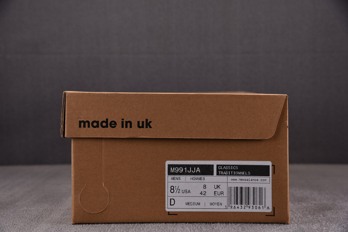 new balance 991 miuk jjjjound grey olive m991jja