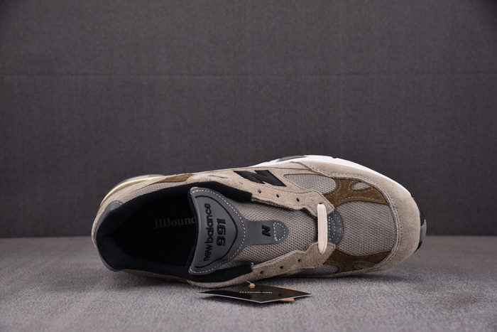 new balance 991 miuk jjjjound grey olive m991jja