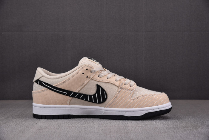 nike sb dunk low albino & preto fd2627-200