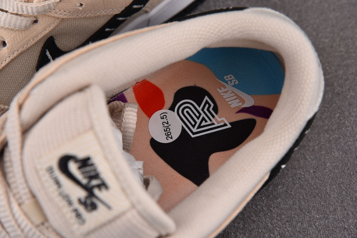 nike sb dunk low albino & preto fd2627-200