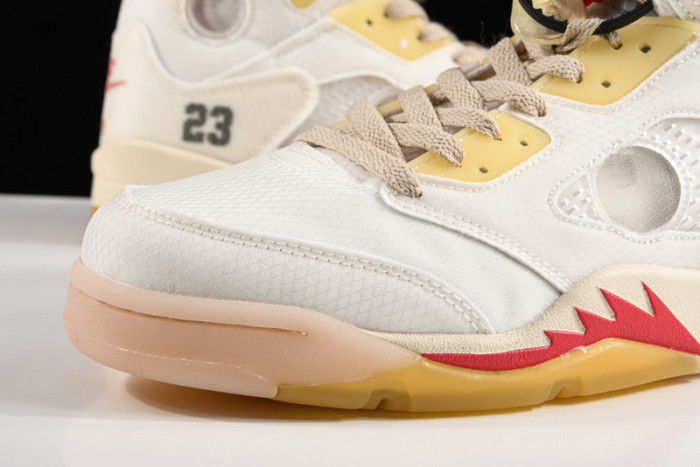 ofw air jordan 5 ice cream colorway ct8480-002