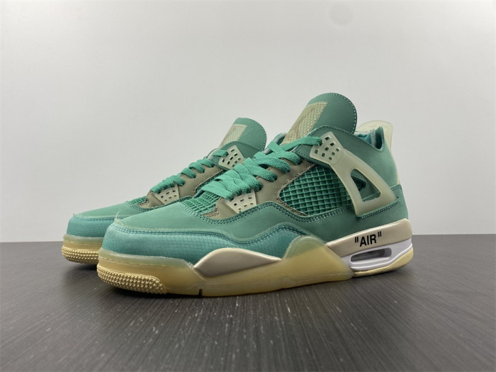ofw x nike air jordan 4 retro T*f*ny green cv9388-102