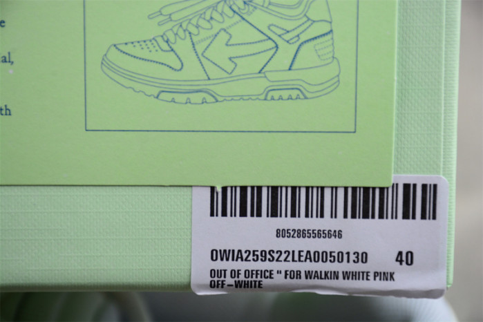 OW Out Of Office Low Tops For Walking Terracotta OWIA259S22LEA0050164