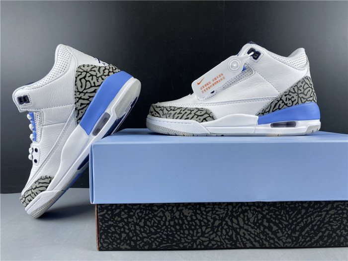 air jordan3 unc ct8532-104