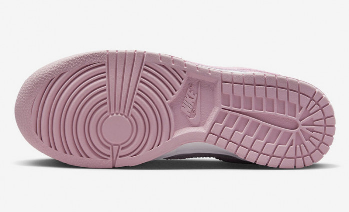 nike dunk low "pink corduroy" fn7167-100