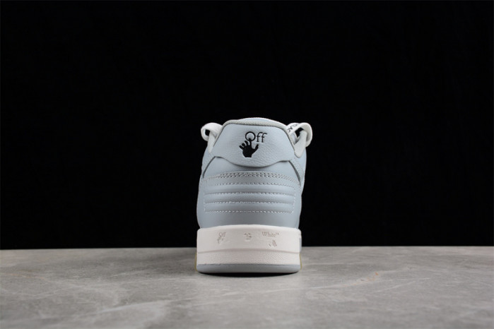 OFW Out Of Office "OOO" Low Tops Grey White OMIA189S22LEA0010109