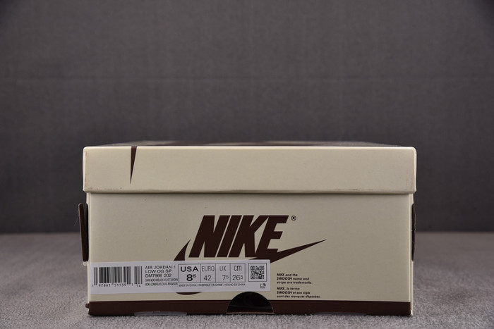 travis scott x air jordan 1 low og “velvet brown” dm7866-202