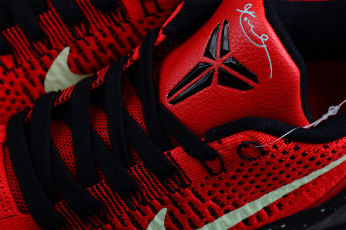 nike kobe 9 elite low university red 639045-600