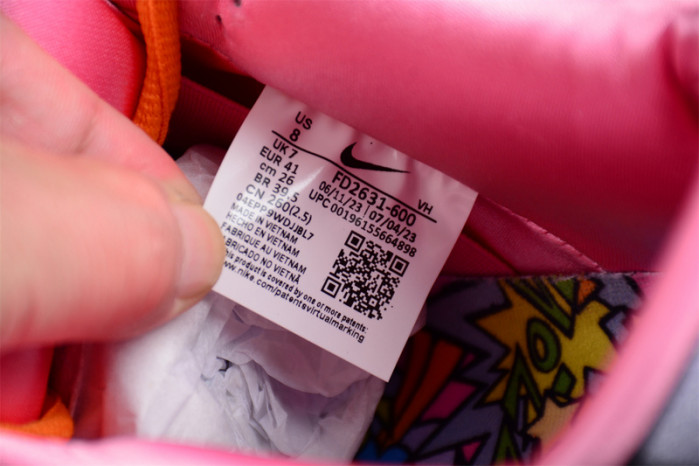 the powerpuff girls nike sb dunk low blossom fd2631-600