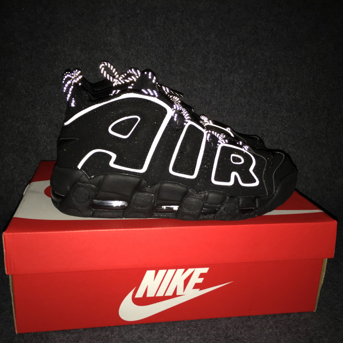 nike air more uptempo black white 414962-002