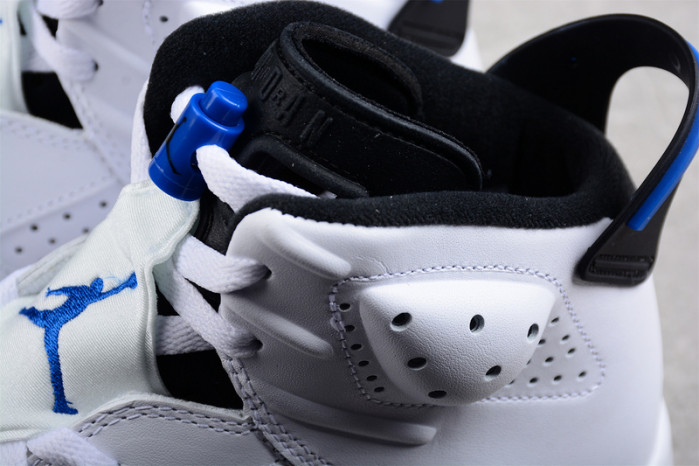 air jordan 6 retro sport blue 384664-107