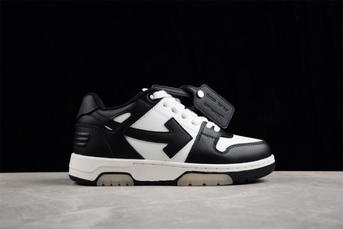 OFW OFF-WHITE Out Of Office "OOO" Low Black White OWIA259C99LEA0031001