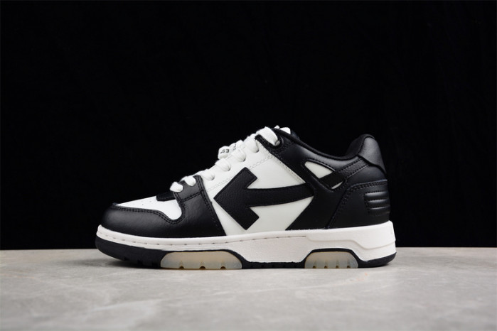 OFW OFF-WHITE Out Of Office "OOO" Low Black White OWIA259C99LEA0031001