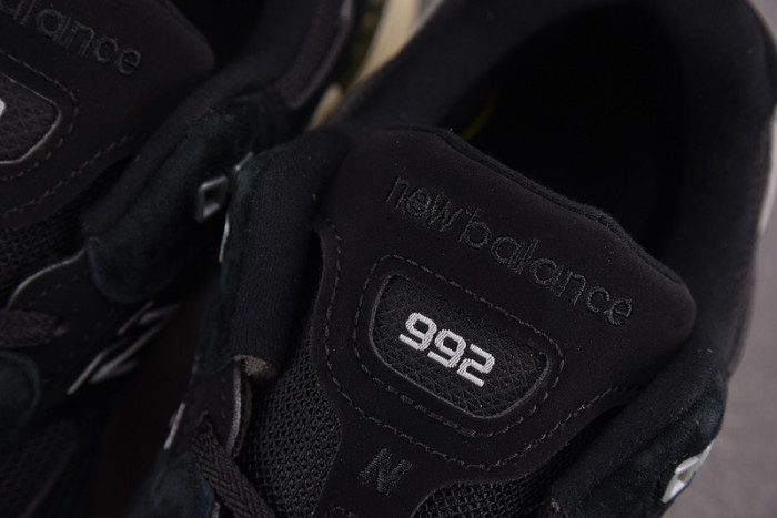 new balance 992 miusa black grey m992bl
