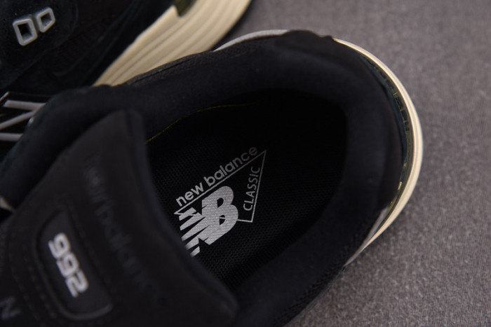 new balance 992 miusa black grey m992bl