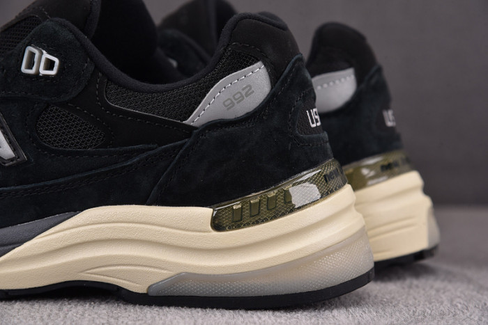 new balance 992 miusa black grey m992bl