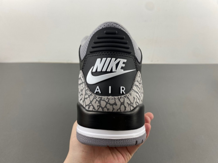 air jordan 3 “black cement”（2024）dn3707-010