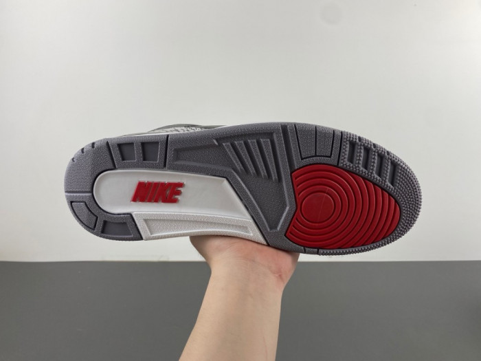 air jordan 3 “black cement”（2024）dn3707-010