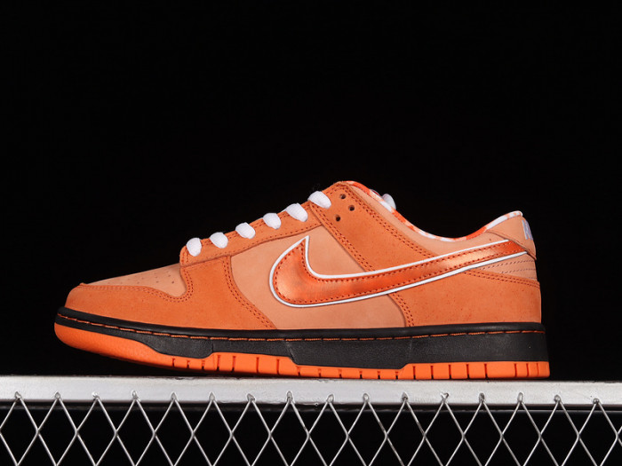 concepts x nike sb dunk low “orange lobster” fd8776-800