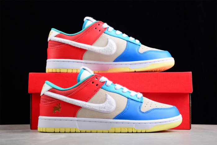 Nike Dunk Low Retro PRM Year of the Rabbit Blue Orange Cream FD4203-111