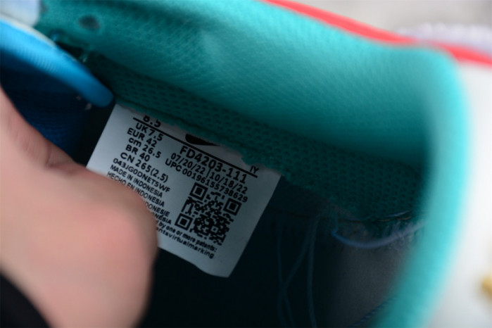 Nike Dunk Low Retro PRM Year of the Rabbit Blue Orange Cream FD4203-111