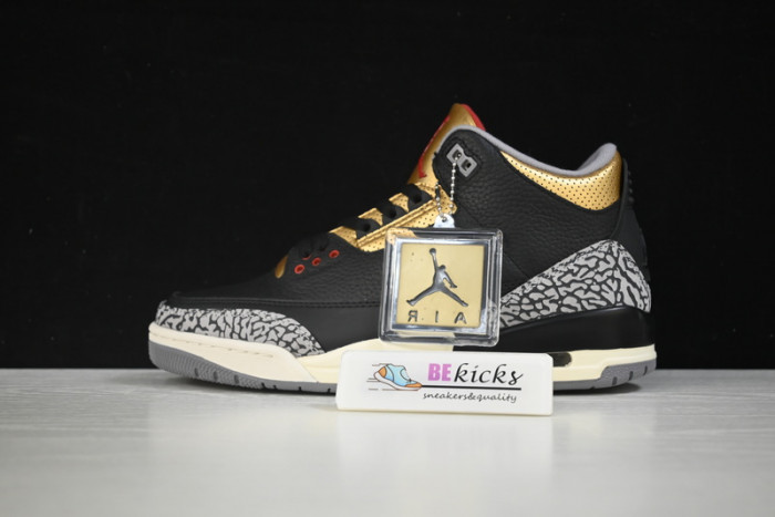 air jordan 3 “black gold” ck9246-067