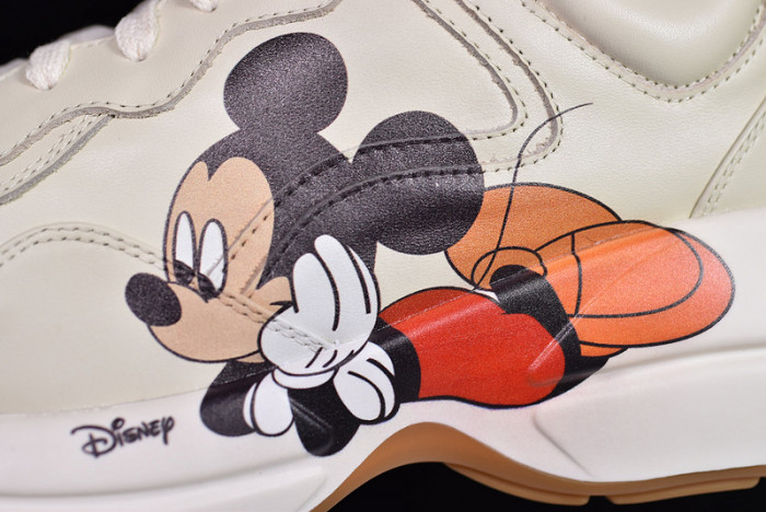 G*u*i disney x rhyton vintage trainer sneaker 498916 a9l00 9522