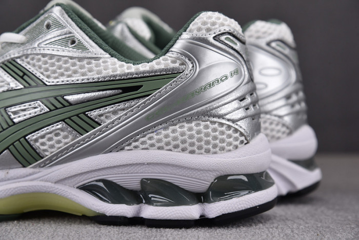 As*ic*s gel-kayano 14 white pure silver slate grey sage 1201a019-107