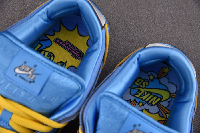 powerpuff girls x nike sb dunk low "bubbles" fz8320-400