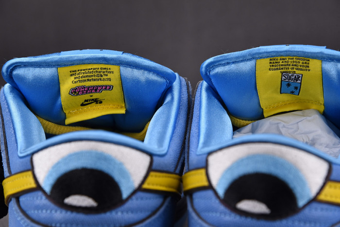 powerpuff girls x nike sb dunk low "bubbles" fz8320-400