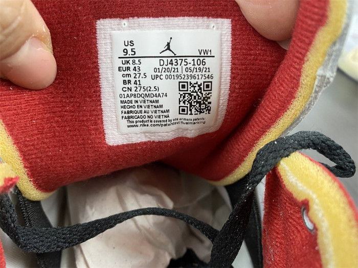 ofw x air jordan 2 low sp white red dj4375-106