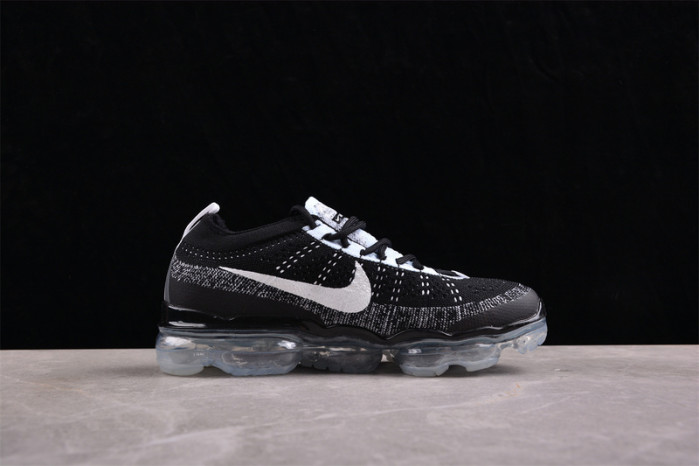 nike air vapormax 2023 flyknit black blue tint dv1678-010