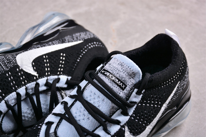 nike air vapormax 2023 flyknit black blue tint dv1678-010