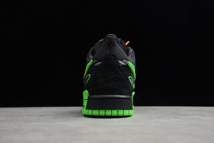 OFW x Nike Air Rubber Dunk “Green Strike” CU6015-001