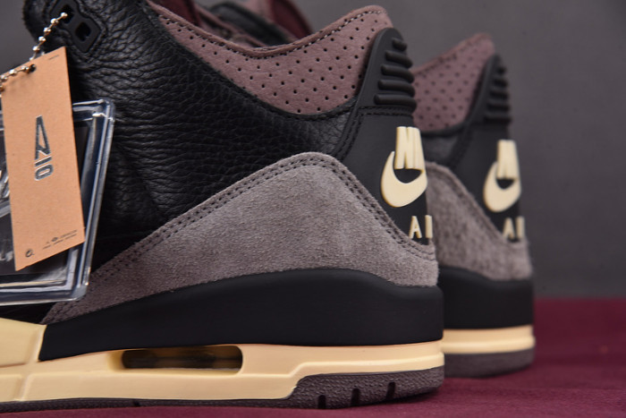 a ma maniere x air jordan 3 “black” fz4811-001