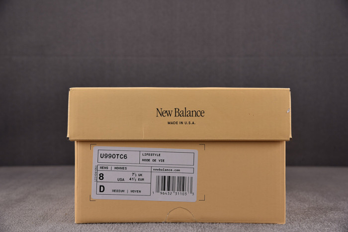new balance 990v6 miusa grey day u990tc6