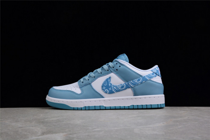 nike dunk low blue paisley (w) dh4401-101