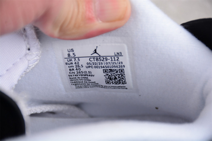 air jordan 6 “reverse oreo” ct8529-112