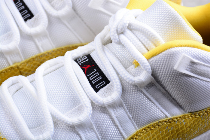 air jordan 11 low “yellow snakeskin” ah7860-107