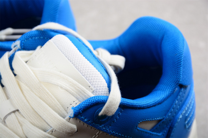 OFW Out Of Office OOO Low Tops White Blue OMIA189F22LEA0014501